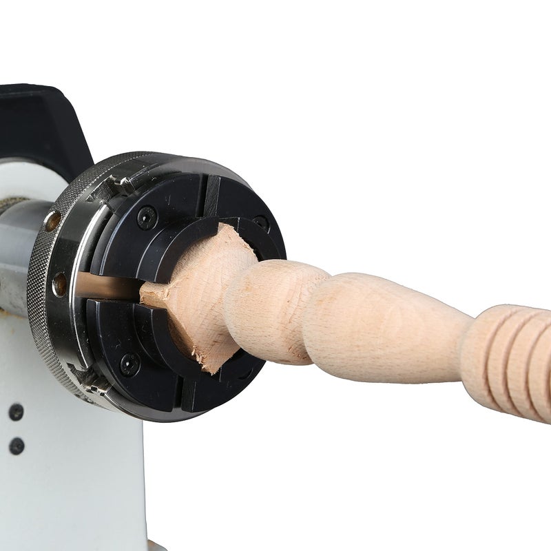 VINWOX 4INCH 4-Jaw Self-Centering Wood Lathe Chuck, 2" Round Jaw Mounted, 1"x8TPI thread & 3/4"x16TPI Adapter, T Allen Wrench, Screw Chuck, SCR4-4, Nickle electric Coating Body - Image 5